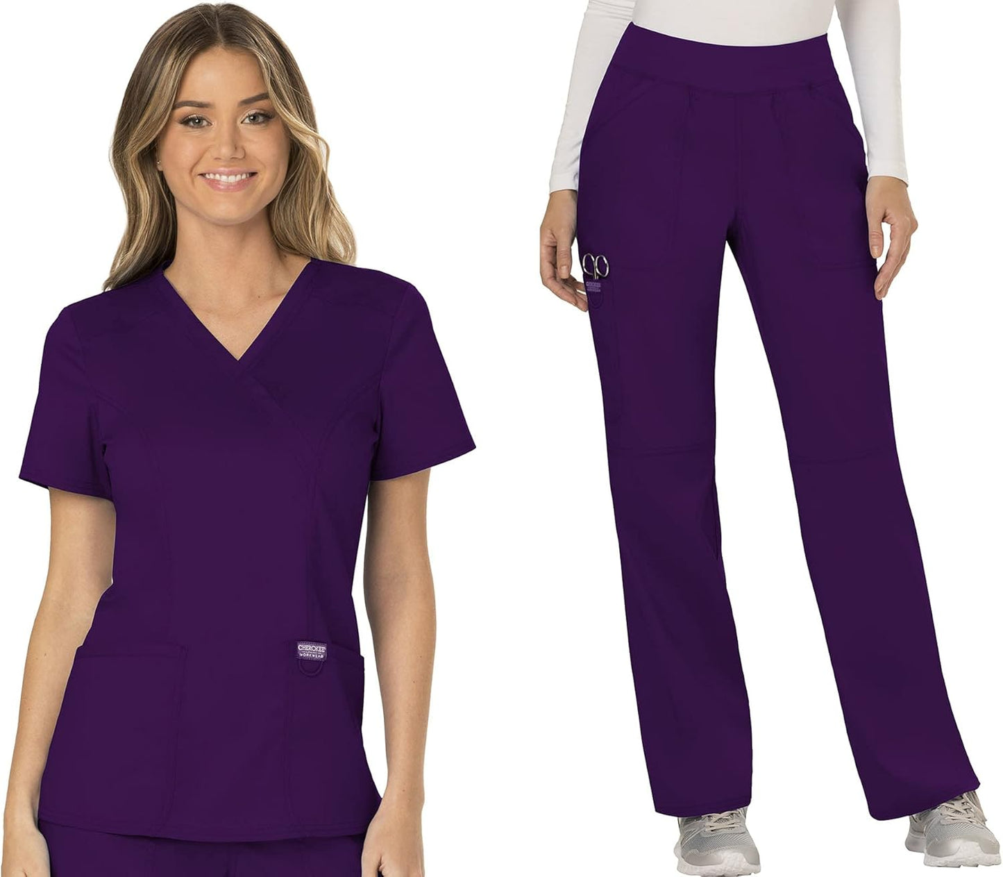 Cherokee Scrub Set for Women with Modern Classic Fit Design