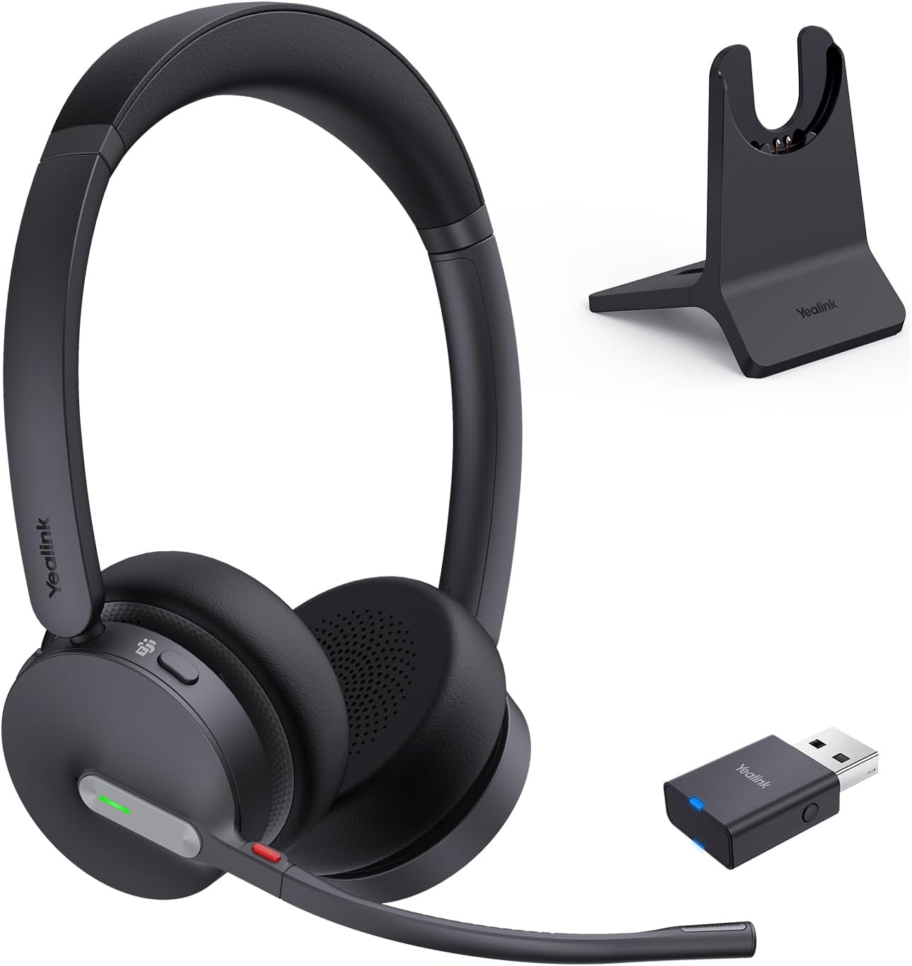 Yealink WH64 Hybrid Wireless Headset with DECT & Bluetooth Range