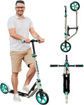Kick Scooter for Adults 265lbs Capacity with 9in Big Wheels - Foldable