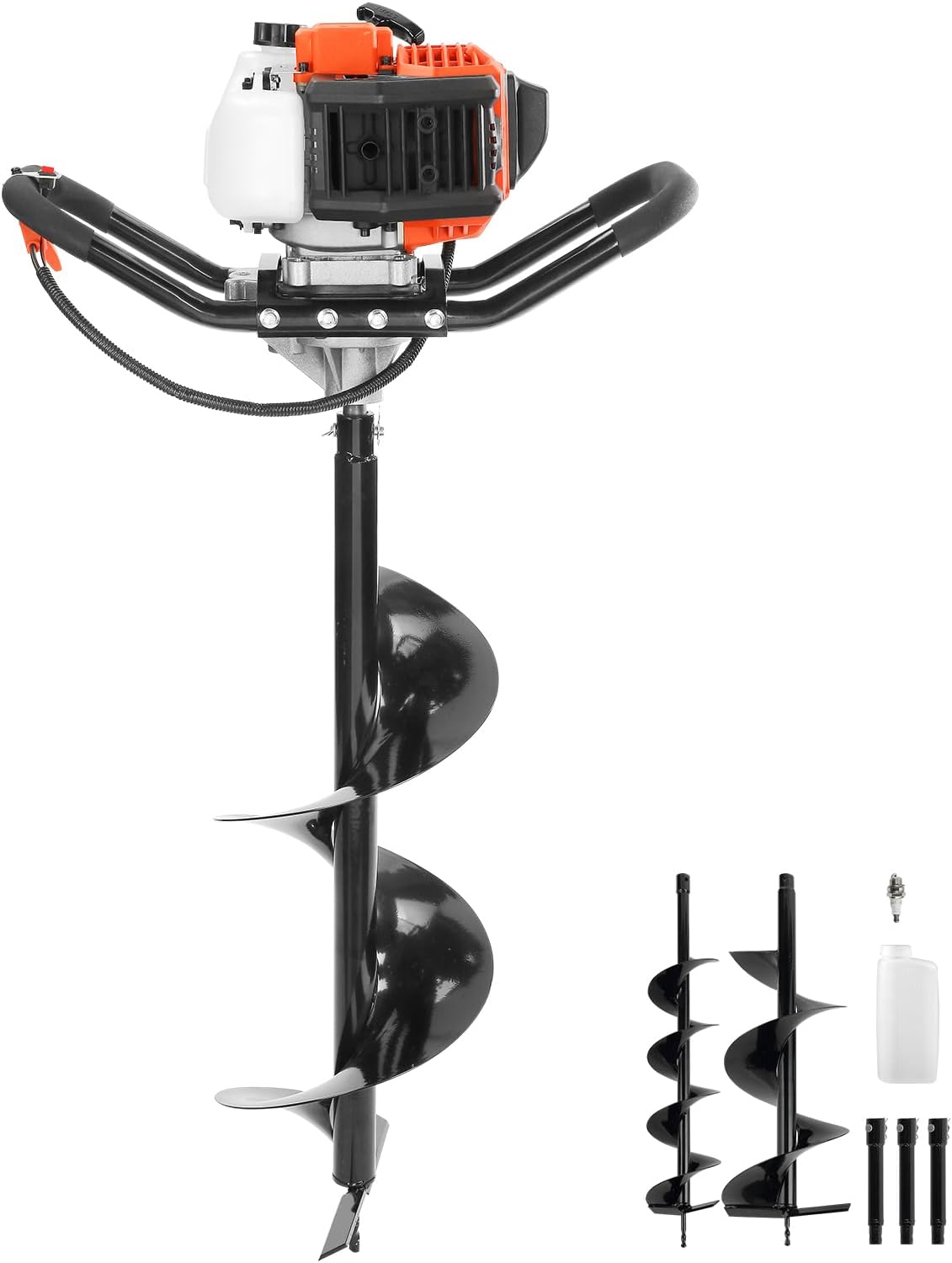 VEVOR Post Hole Digger 52cc Gas Powered Earth Digger for Gardens
