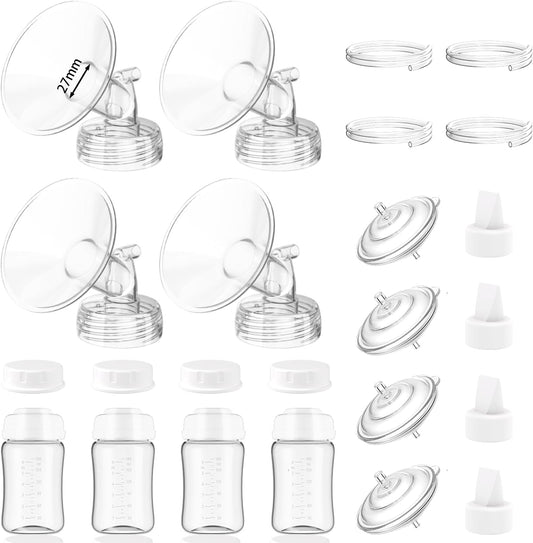 4 Packs Breast Pump Replacement Parts for Spectra S1 S2 9 Plus