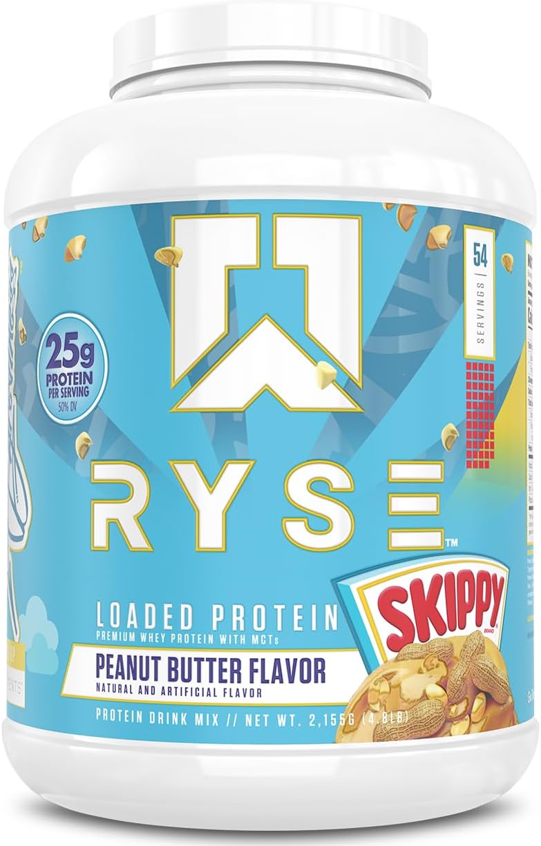 RYSE Loaded Protein Powder - Skippy Peanut Butter Flavor Review