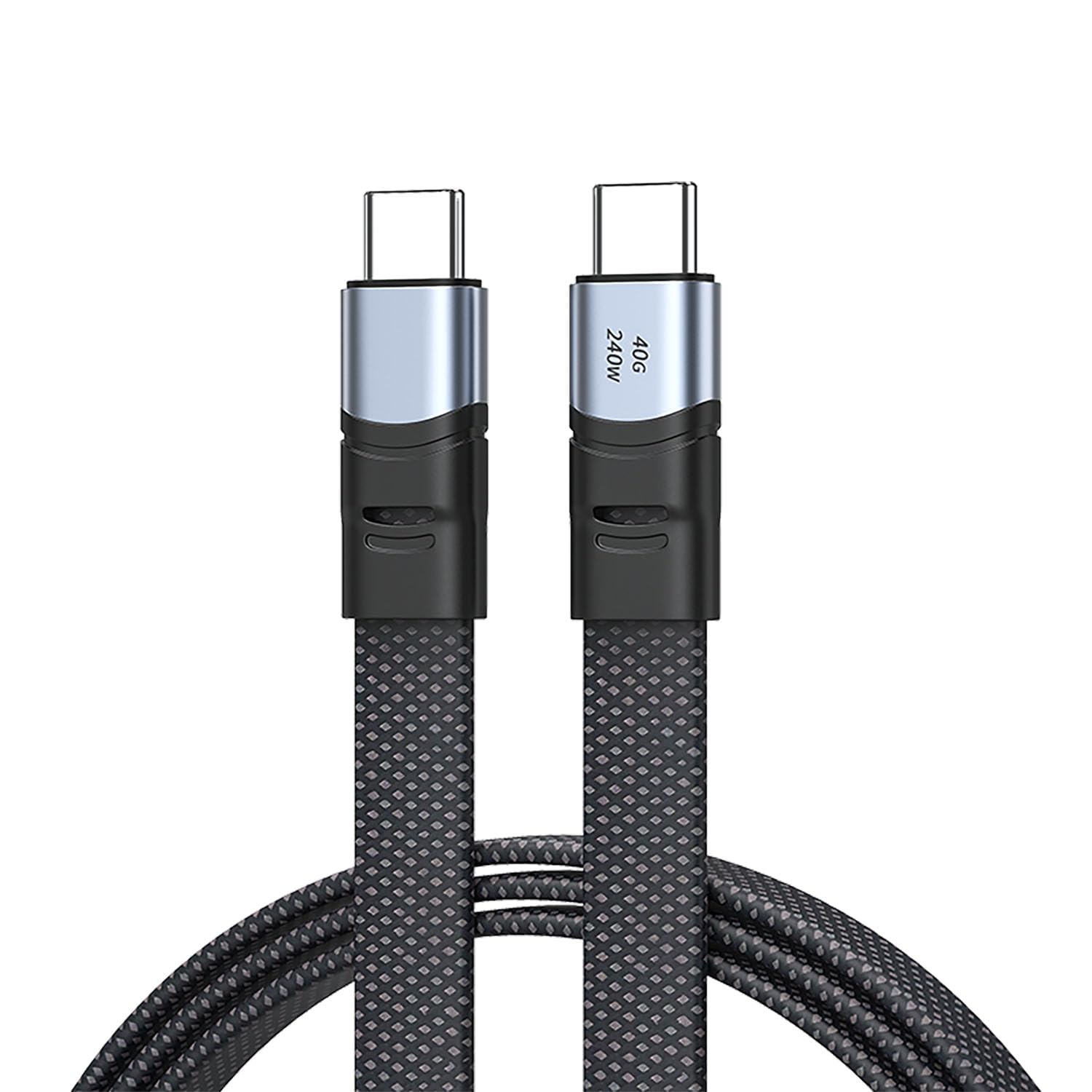 5FT Thunderbolt 4 USB4 Cable: 40Gbps Data Transfer, 240W PD Fast Charging