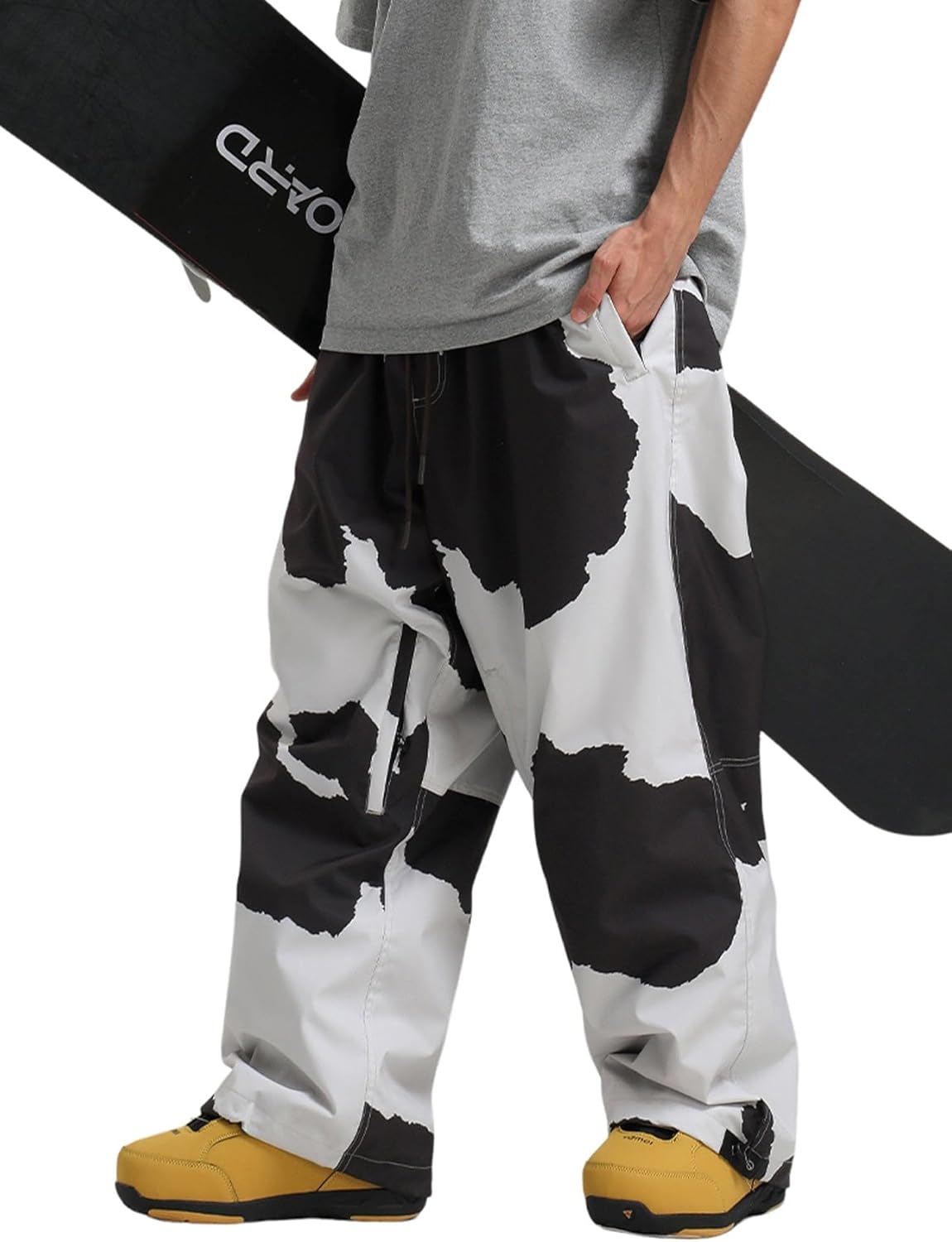 Baggy Snow Pants for Men and Women - Waterproof and Warm