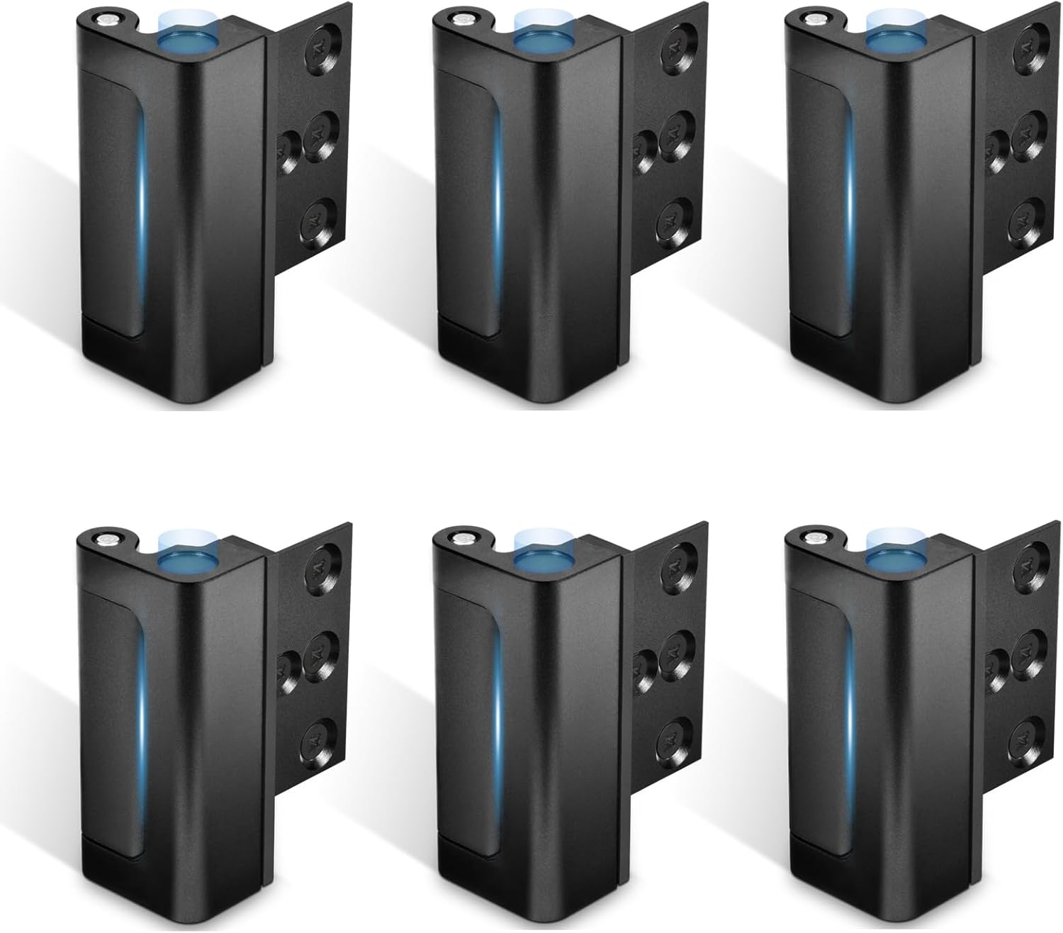 6Pack Home Security Door Reinforcement Lock for Maximum Safety