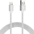 Ironten iPhone Charger Lightning Cable 6 ft Nylon Braided - Durable