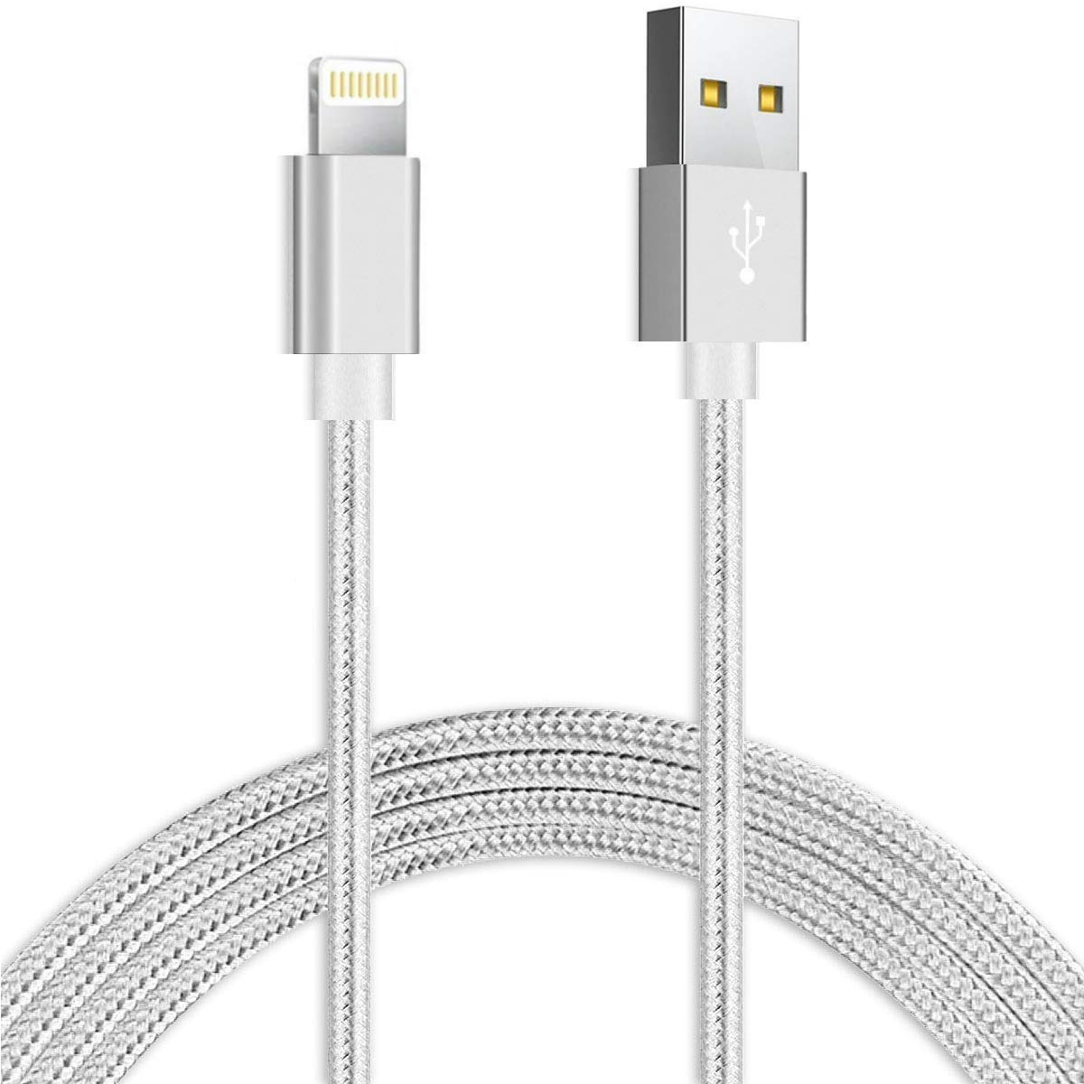 Ironten iPhone Charger Lightning Cable 100 Pack 6 ft Durable