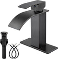 Midanya Single Hole Waterfall Bathroom Faucet - Oil Rubbed Bronze