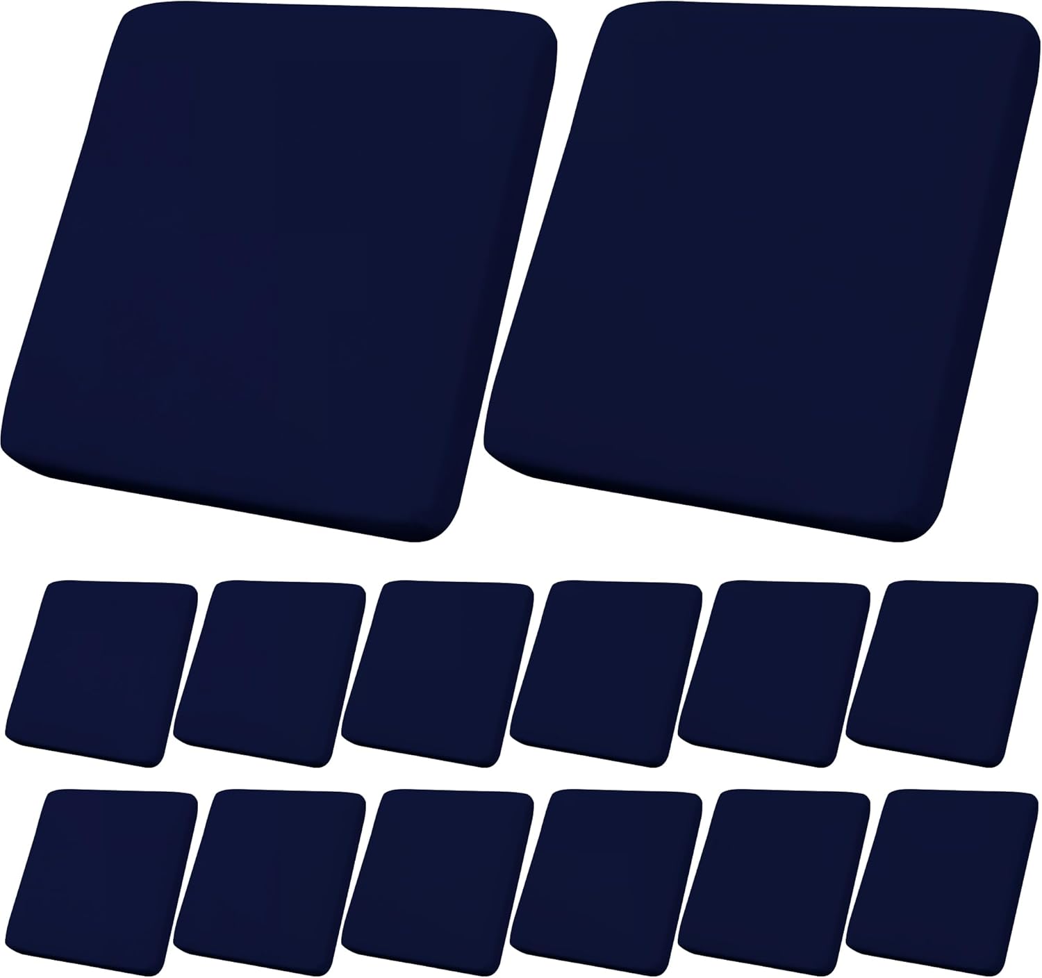 14Pcs Outdoor Cushion Covers Waterproof for Stylish Patios