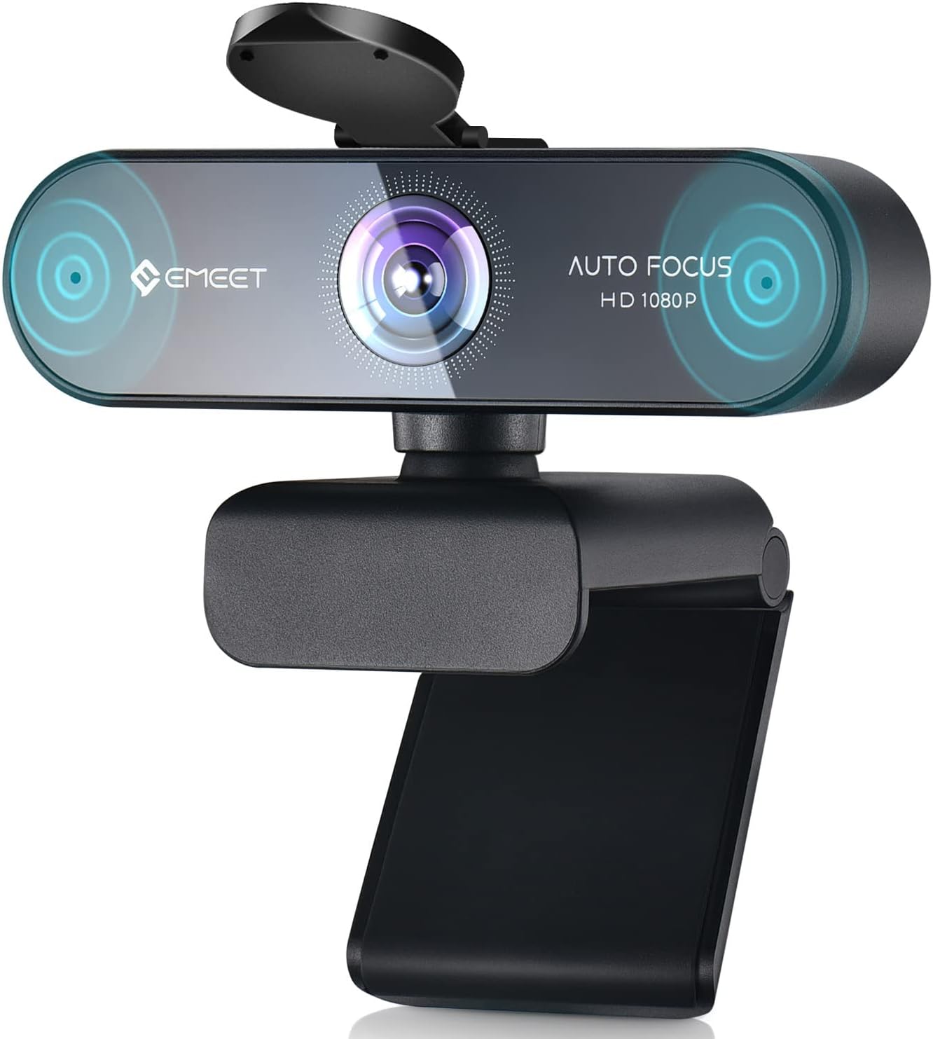 1080P Webcam with Microphone for Streaming and Gaming