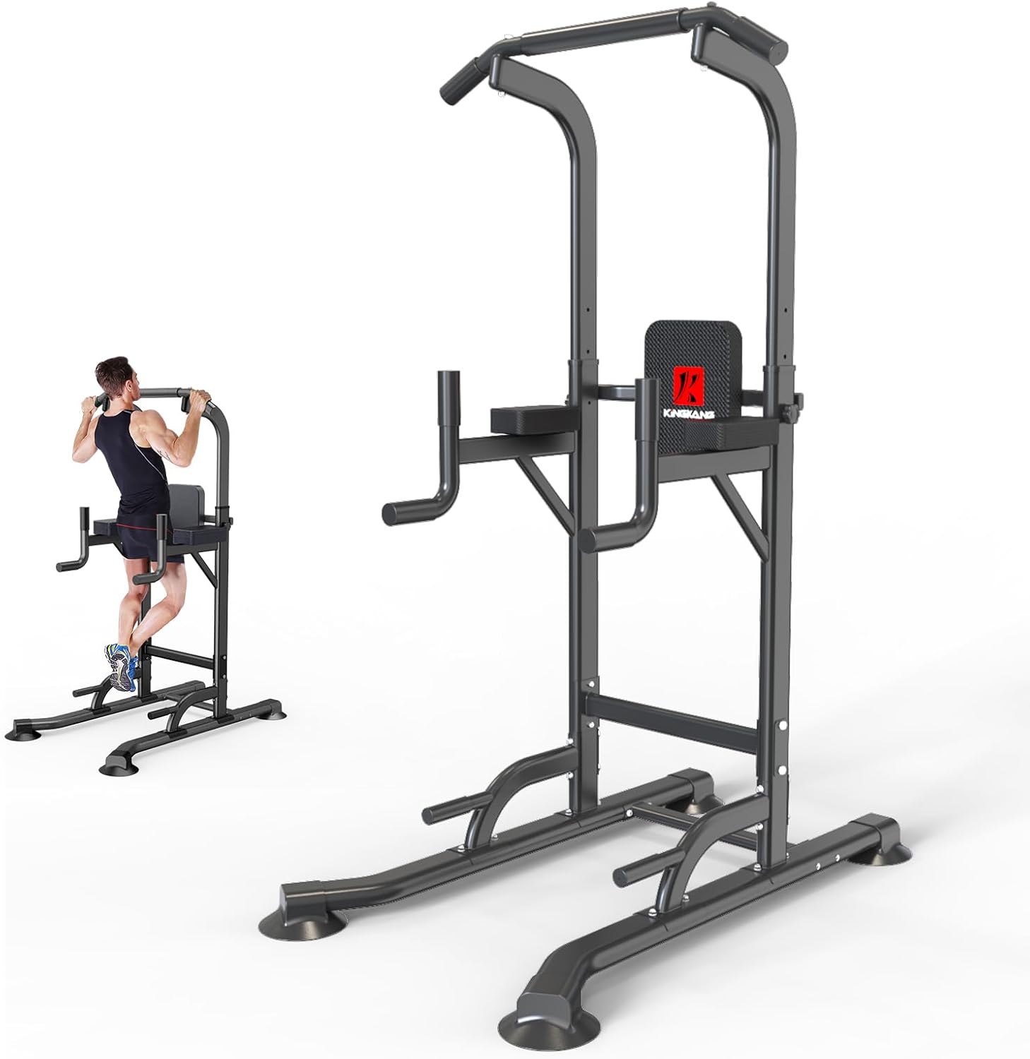 Adjustable Power Tower for Full Body Workouts