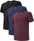 DAVID ARCHY Men's Bamboo Rayon V-Neck Undershirt - Cool