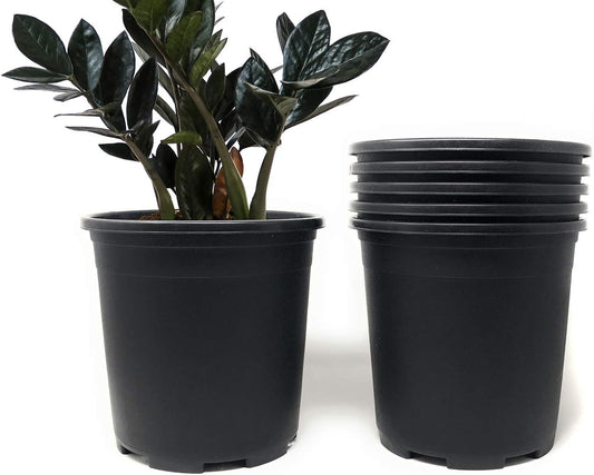 Wholesale Nursery Pot 30-Pack 2 Gallon Plastic Planters Black