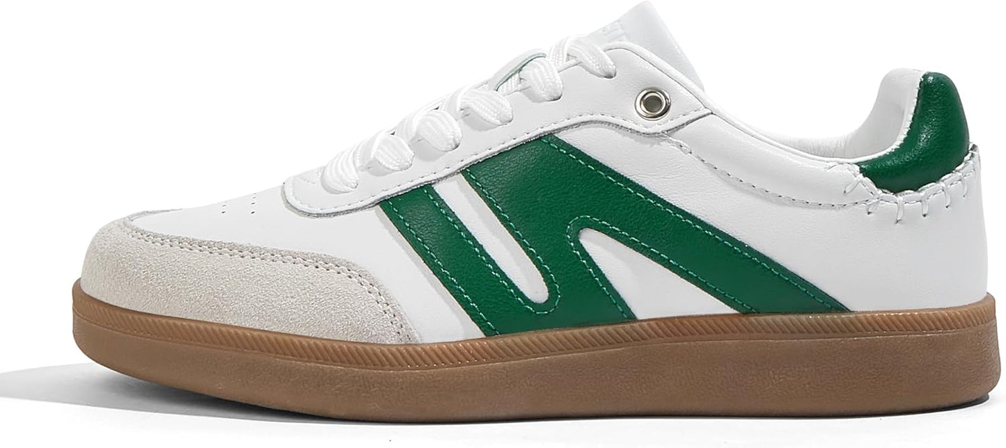 Classic Retro Gum Sole Fashion Sneakers for Women by LUCKY STEP