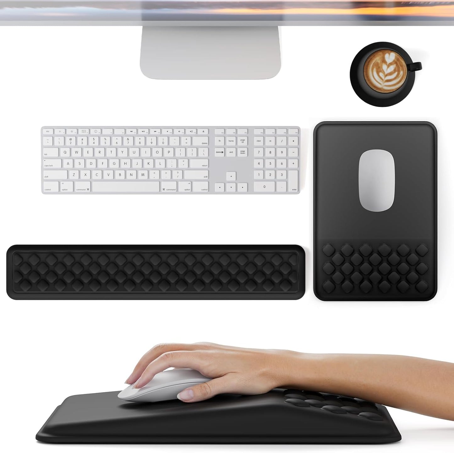 VAGAU Ergonomic Mouse Pad: Pain Relief & Comfort