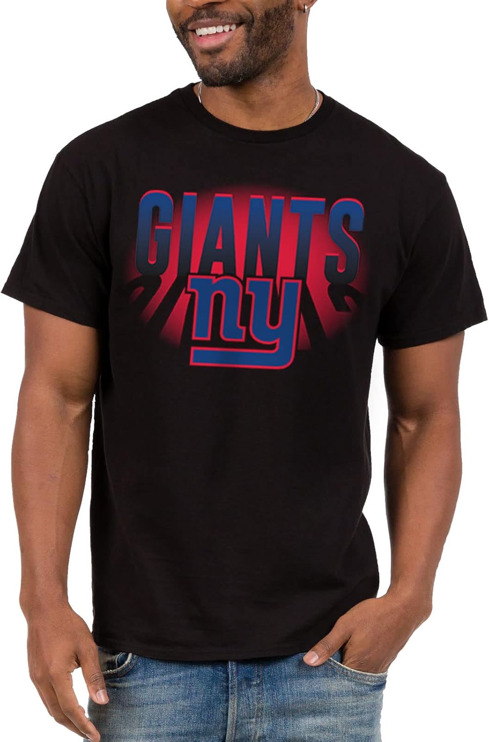 New York Giants Short Sleeve Fan Shirt for Men and Women