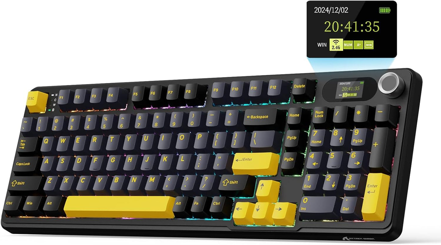 MAMBASNAKE Attack Shark X98 Pro Wireless Mechanical Keyboard Review