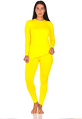 Women's Fleece Lined Thermal Long Johns for Warmth and Comfort