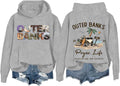 Sweatshirt for Women Life Funny Letter Graphic Print Long Sleeve