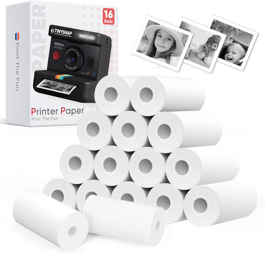 Eveedo Kids Camera: 16 Rolls HD Thermal Print Paper Set