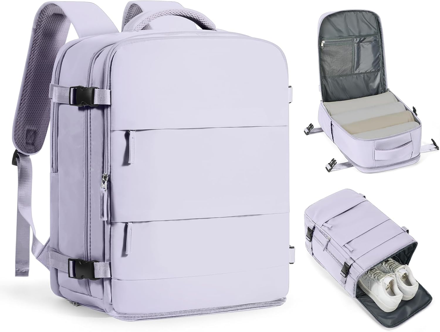 coofay Travel Backpack for Airplanes - Stylish and Functional