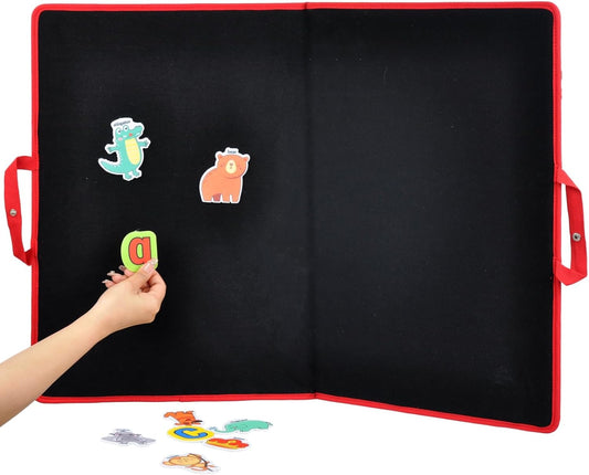 CHEFAN Large Felt Flannel Board for Story Learning and Play