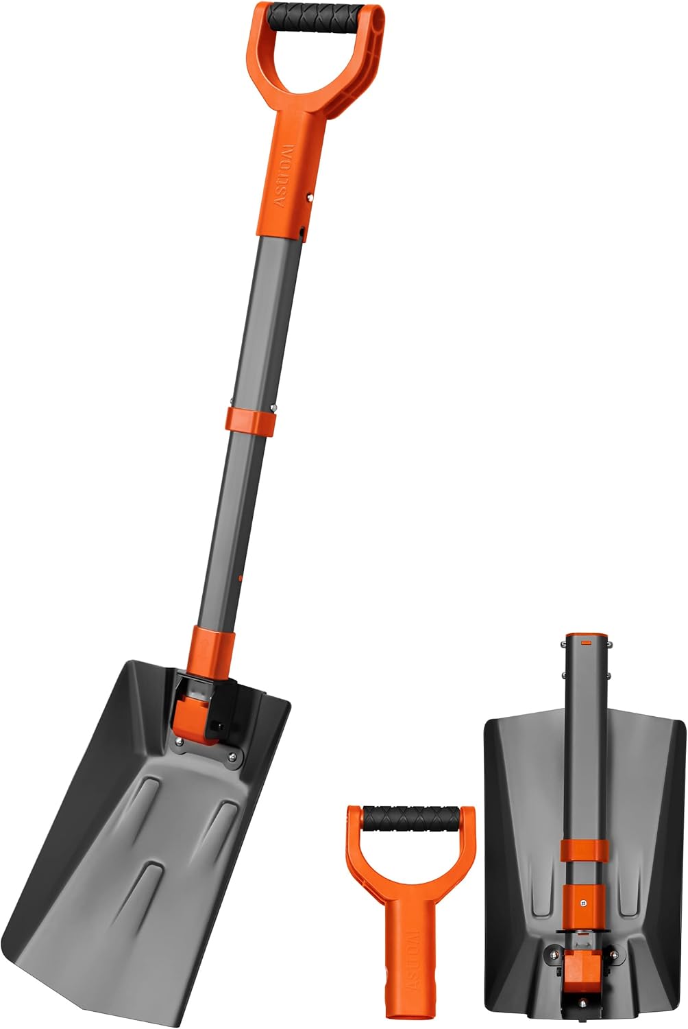 Folding Snow Shovel for Car - Portable and Durable Design