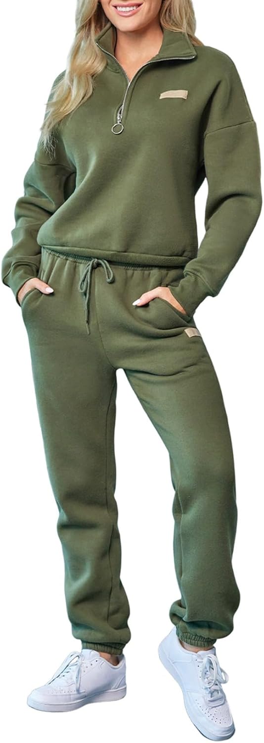 Herseas Women 2 Piece Outfits Lounge Set for Ultimate Comfort