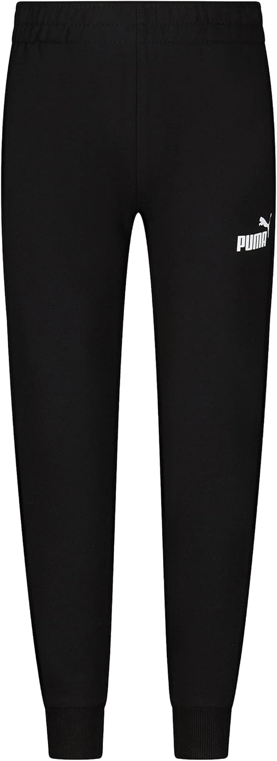 PUMA Boys' Core Logo Jogger with Elastic Waistband and Pockets