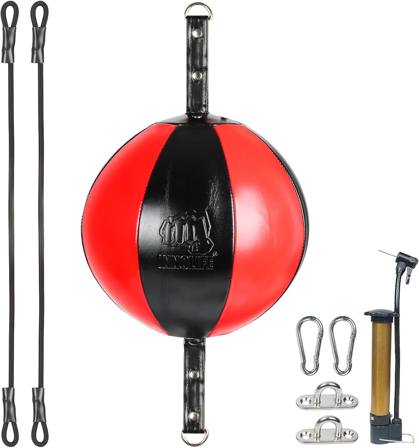 InnoLife Double End Punching Ball Kit for Agility Training