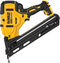 DEWALT 20V MAX Finish Nailer 15GA Angled - Cordless Precision