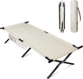 WLIVE Military Camping Cot - Sturdy Portable Outdoor Bed
