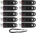 SanDisk 32GB Ultra USB 3.0 Flash Drive Bundle with Lanyard