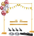 Pipe and Drape Photography Backdrop Stand Kit - Adjustable 10ft x