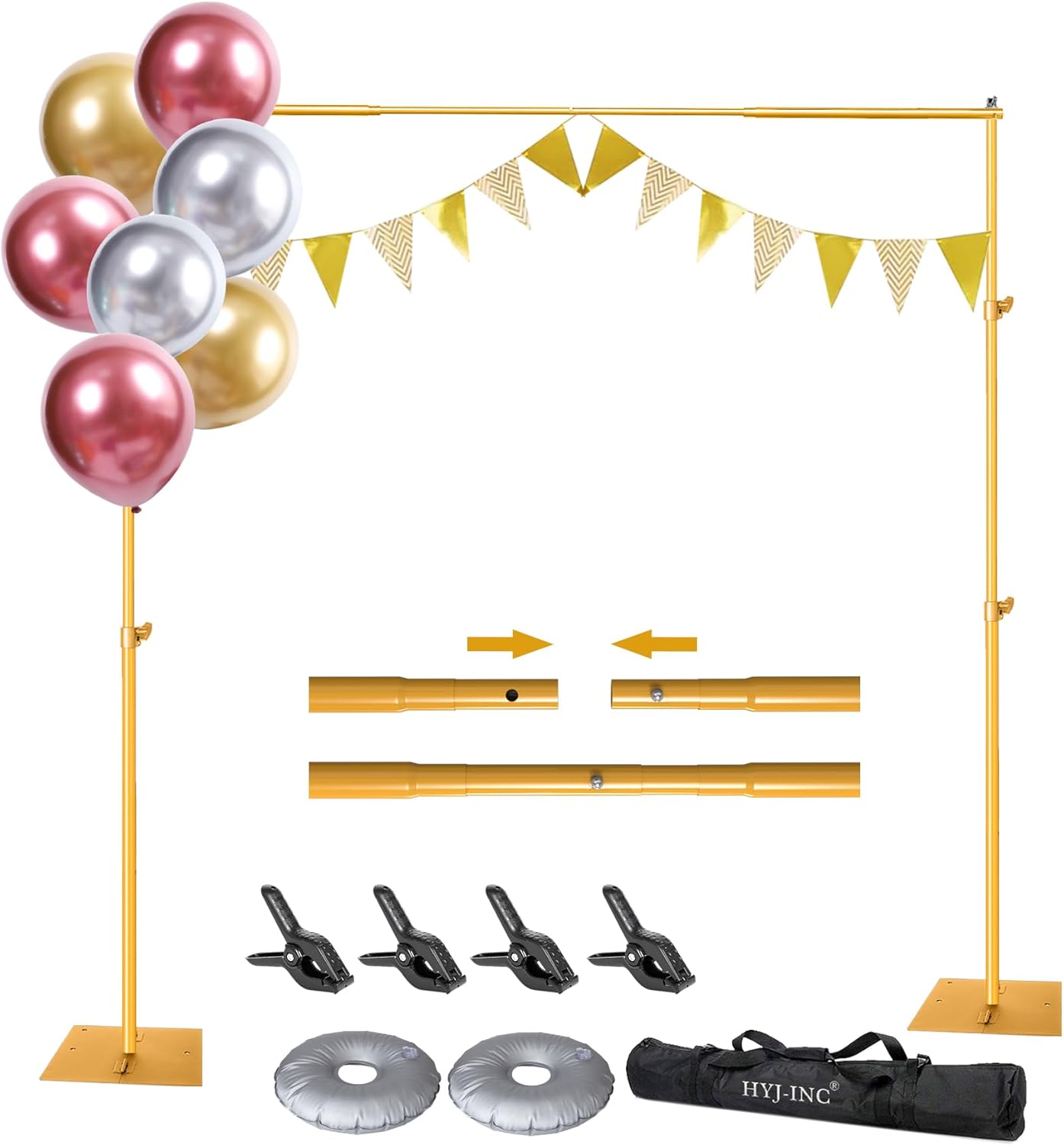 Pipe and Drape Photography Backdrop Stand Kit for Events
