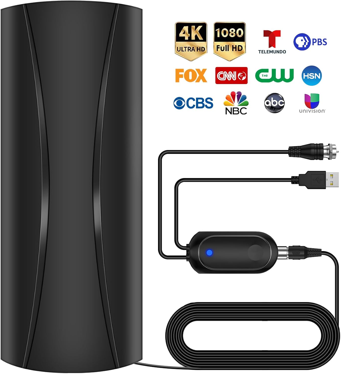 LALEI 2025 Strongest 1800+ Miles Range TV Antenna