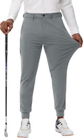 Men's Slim Fit Golf Joggers: Quick Dry UPF50