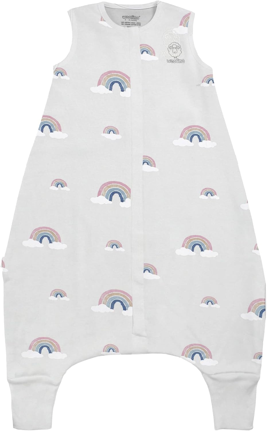 Woolino 4 Season Baby Sleep Bag with Feet Opening for Toddlers