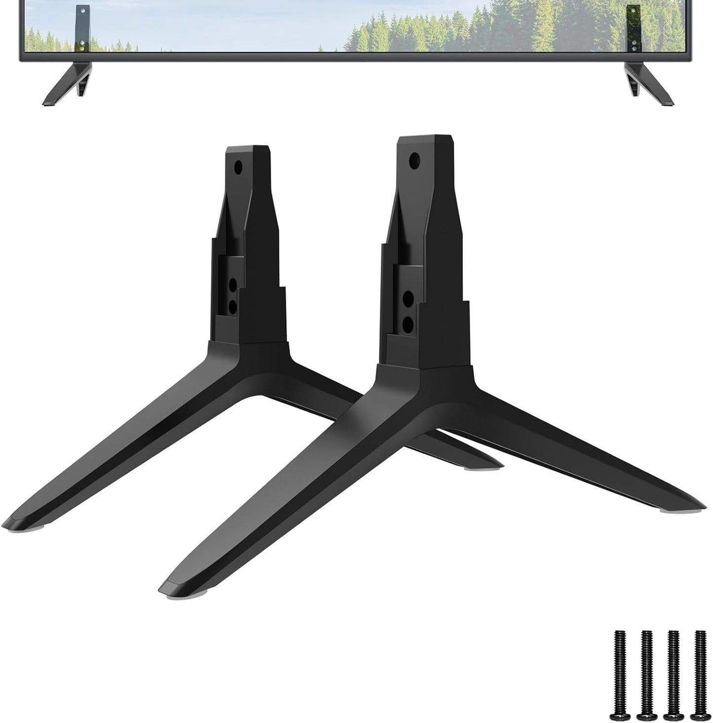 TV Stand Legs for Vizio E32h-C1 D32x-D1 Models - Easy Install