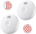 Smoke Detector 10 Year Battery Photoelectric Alarm - Long Life