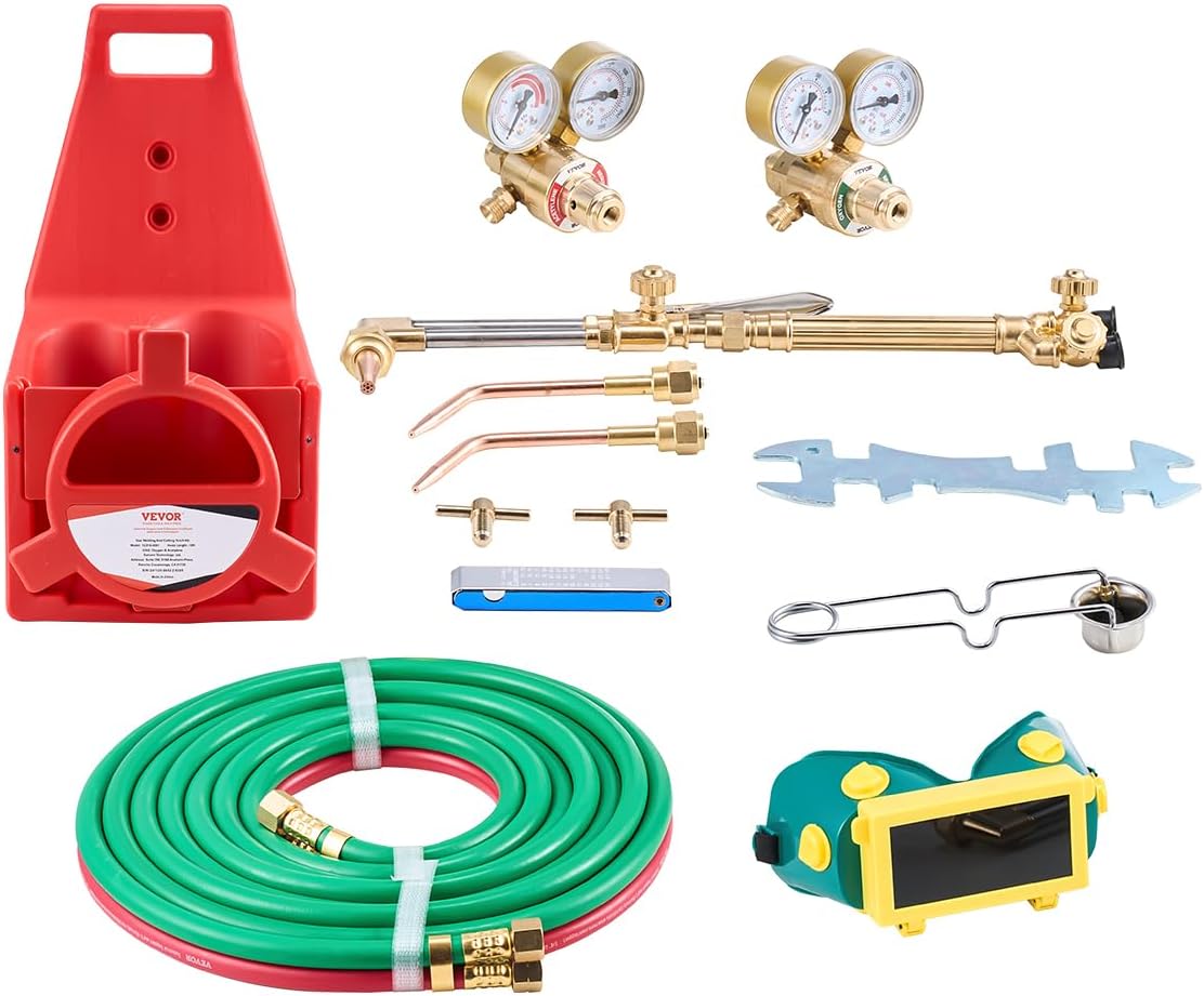 VEVOR Oxygen Acetylene Torch Kit for Welding and Cutting Tasks