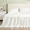 PHF Soft Tencel Lyocell Queen Sheet Set - Cool, Silky 4-Piece
