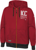 Outerstuff NFL Men's Drop Back Team Colors Full Zip (Style 7R26)