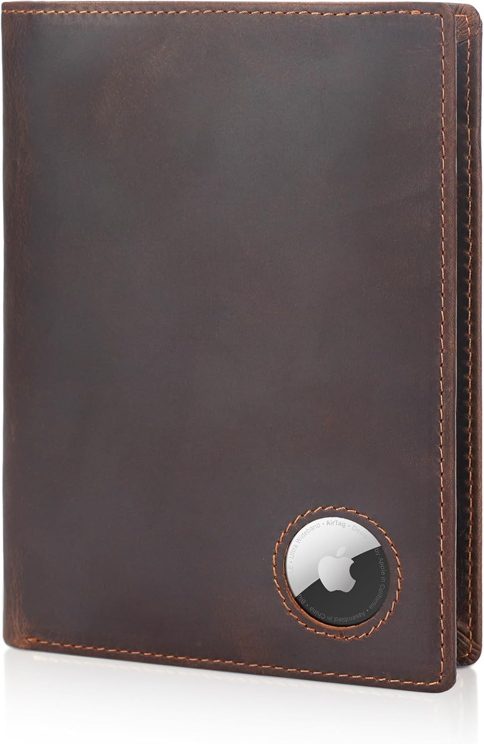 Polare Luxury RFID Blocking Leather Passport Holder for Travel