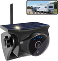 1080P Solar Wireless Backup Camera - Magnetic Hitch Mount
