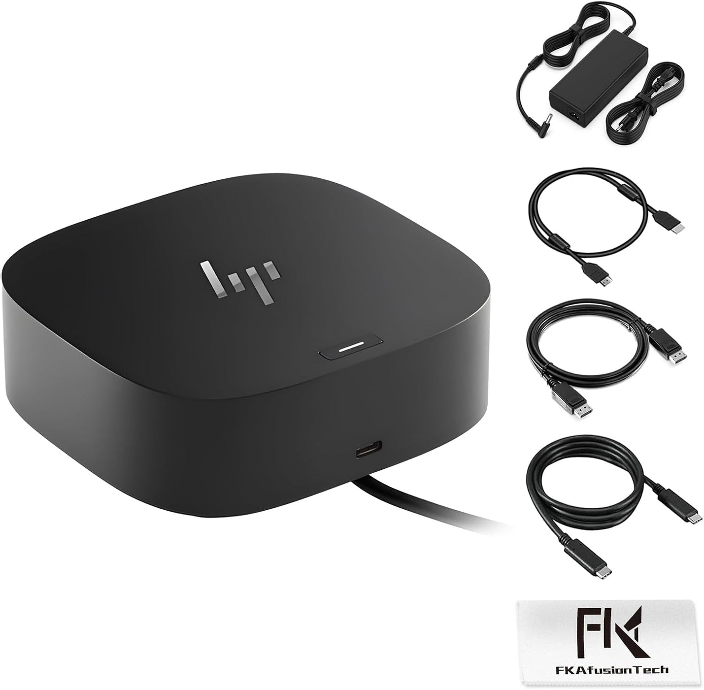 HP Docking Station for Dual Monitor Bundle with 120W Adapter