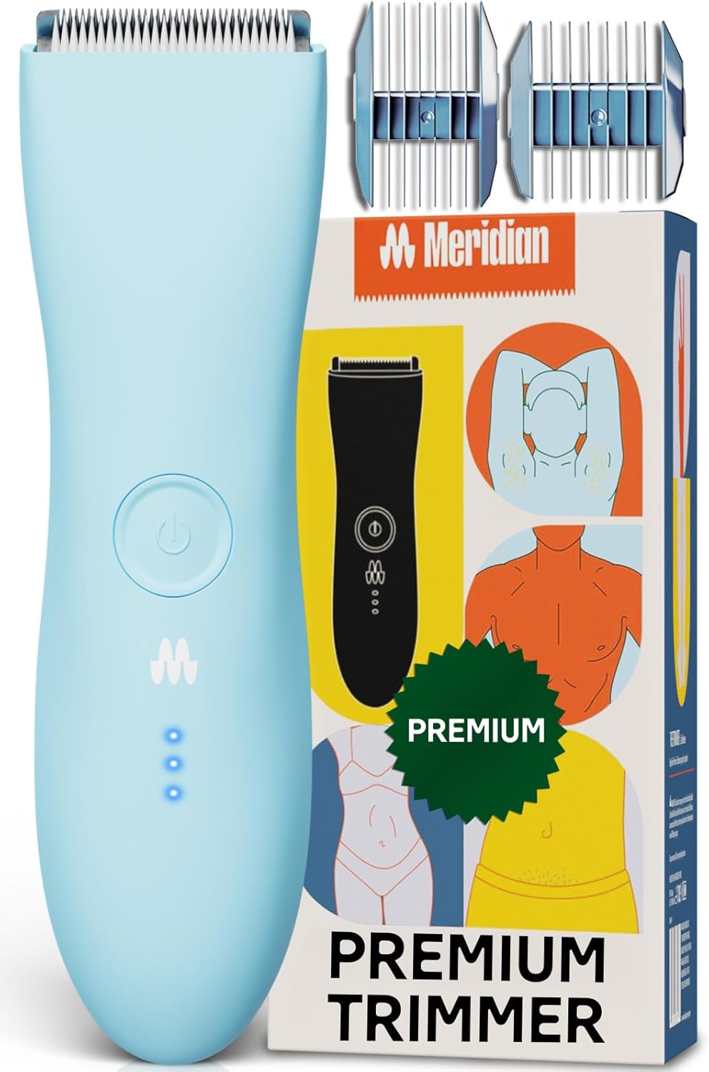 MERIDIAN The Trimmer Premium - Ultimate Body Hair Trimmer