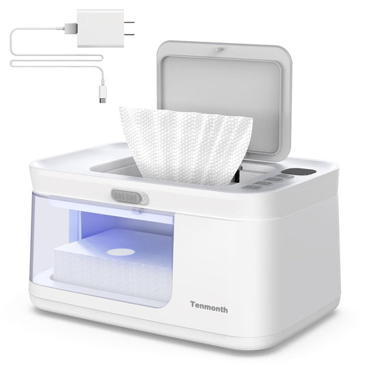 Tenmonth Warm Glow: LED Baby Wipe Dispenser