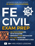FE Civil Exam Prep Study Guide - 1500+ Practice Problems for Success