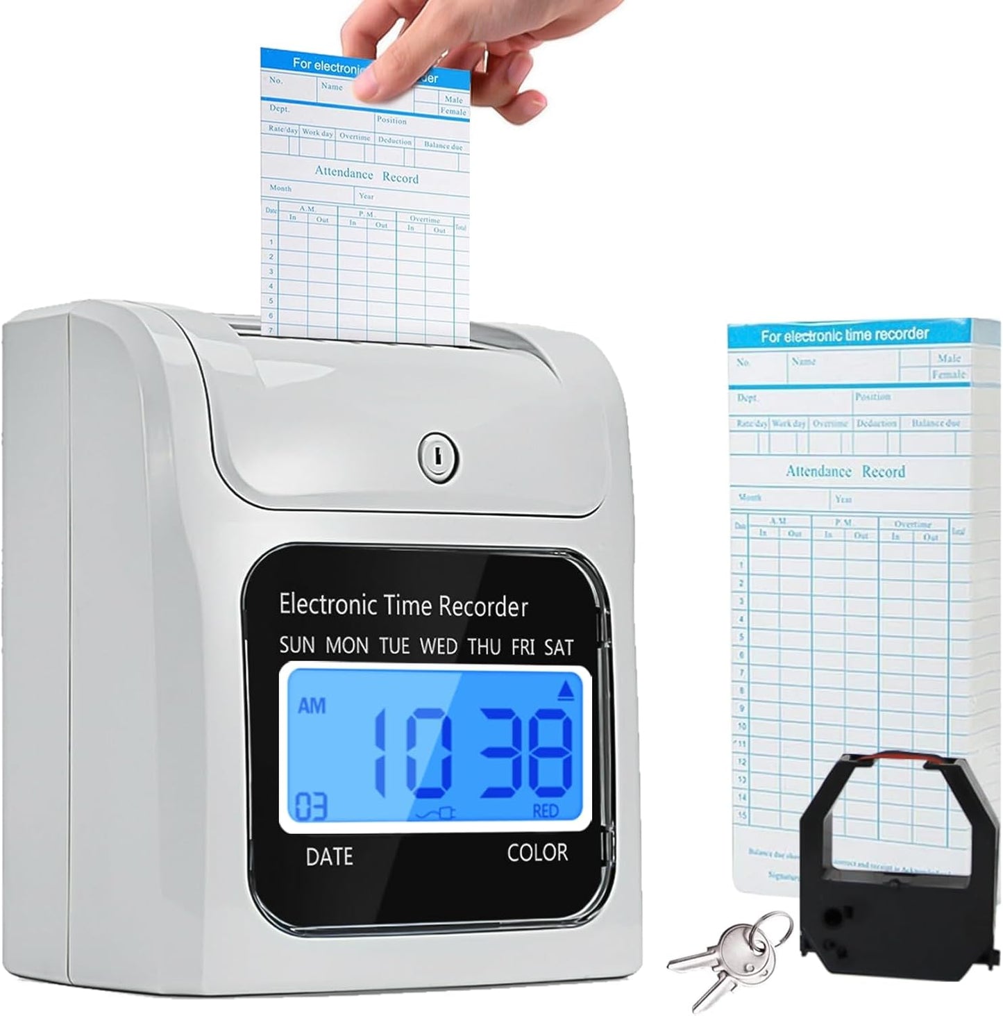 Employee Time Clocks for Small Business with Auto-Align Feature